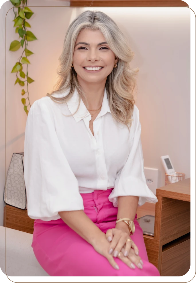 Patricia Ornelas em consultório